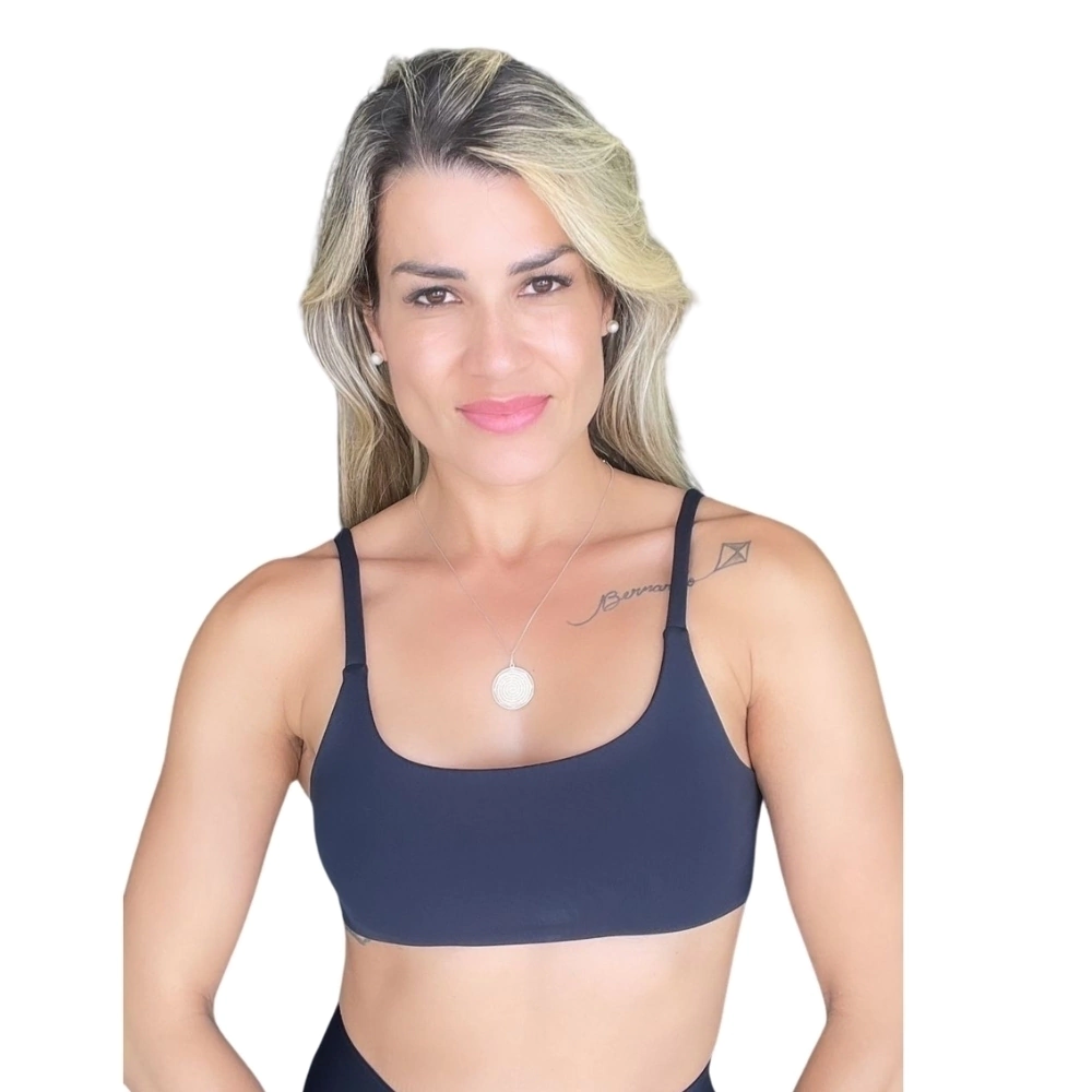 Top FS Alça Light Preto