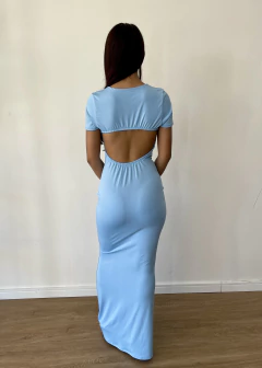 Vestido Ivy- Azul bebê na internet