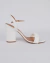Sandália Salto Di Valentini Branca - comprar online