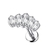 Labret com zirconia