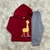 Conjunto Moletom Girafa - Tamanho P