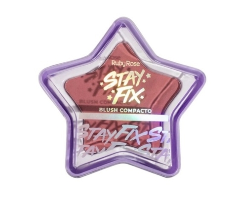 BLUSH COMPACTO RUBY ROSE STAY FIX ST10 5,3G