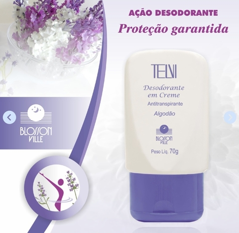 Desodorante em creme antitranspirante Blosson Ville