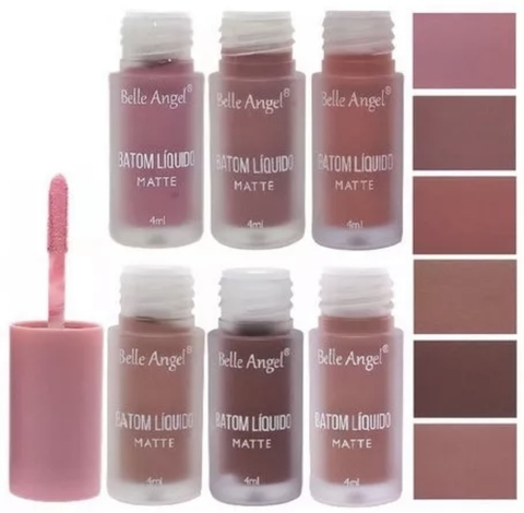 Batom Belle Angel Matte Nude