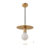 Lustre Pendente com Lâmpada E27 Bivolt - comprar online