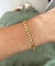 Pulseira medalhinha dourada - comprar online