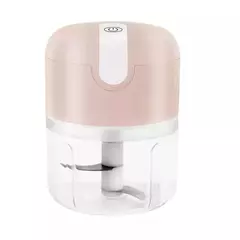Mini Processador Elétrico de Alimentos Portátil com 3 lâminas de aço inox USB 250 ml Bivolt - comprar online