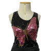 Blusa Regata Paetê - TAM M