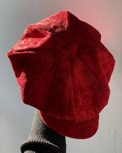 Imagem do Boina de veludo vermelha