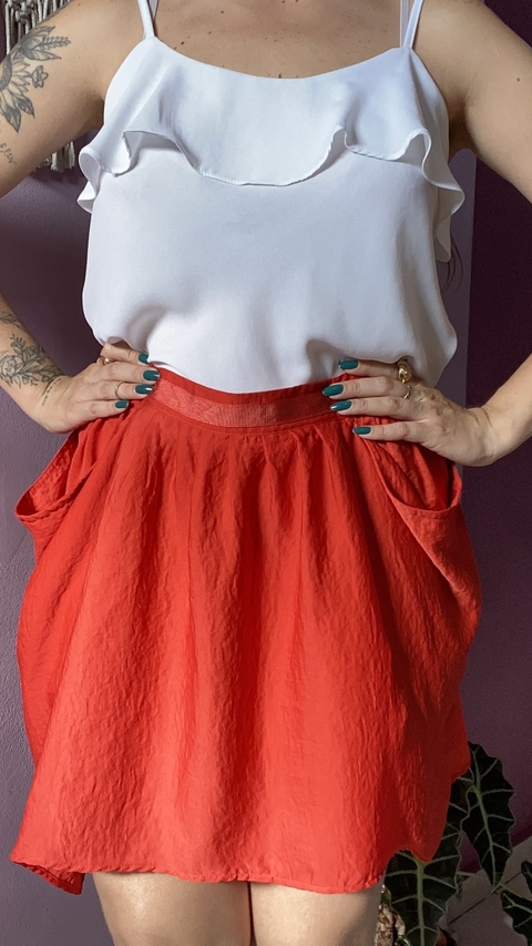 Saia Laranja Zara - TAM L/G