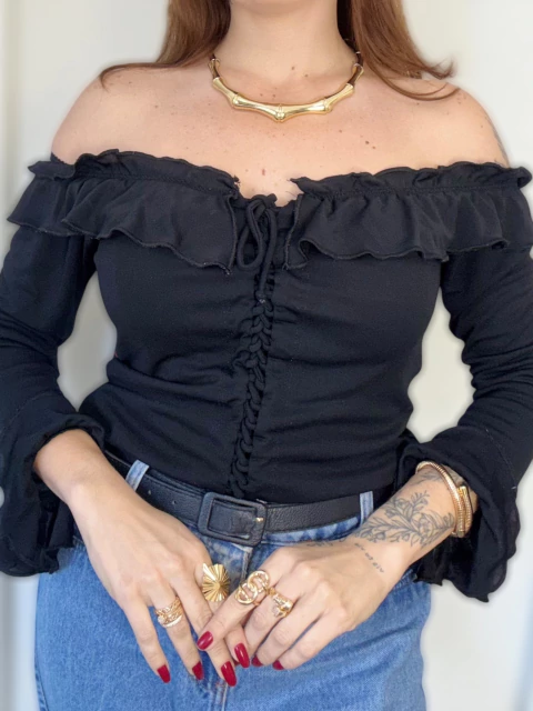 Blusa vintage CGC - TAM G