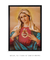 Quadro Decorativo Imaculado Coração de Maria ref32 - Limão Quadros Decorativos