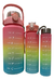 PACK 3 Botellas Motivacionales con Stickers (2L , 900ml Y 300ml) en internet