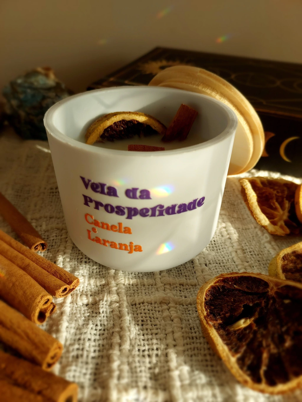 Vela da Prosperidade CozyMagic