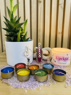 Velitas de noche aromáticas 7 chakras