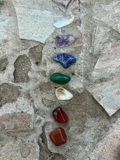 Kit 7 chakras pulidas - tienda online