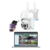 Camara Seguridad Exterior Wifi Ip Domo Blanco Inteligente - tienda online