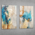 Kit com 2 Quadros Decorativos Sopro de Ouro