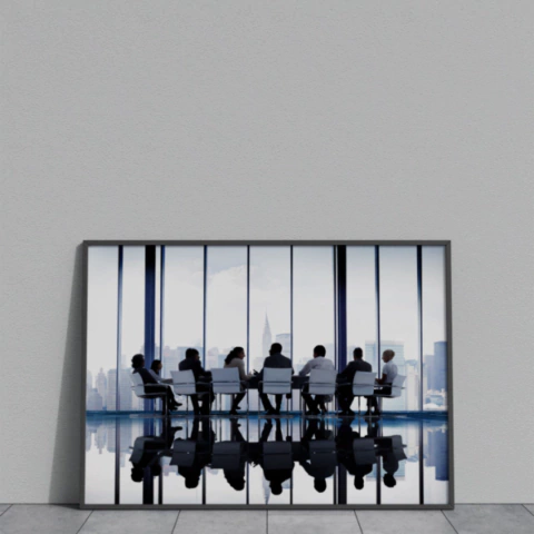 Quadro Decorativo Reunião