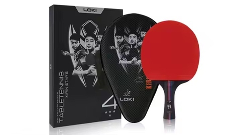 Paleta de Tenis de Mesa K-4 LOKI Pro Intermedio Con Estuche - comprar online