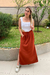 Saia Midi com Fenda Lateral e Bolsos - loja online