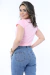 T-Shirt - Lisa Sem Estampa - comprar online