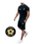 Conjunto Masculino Casual Texturizado | Preto