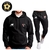 Conjunto de moletom São Paulo - Preto - New Balance