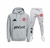 Conjunto de Moletom Flamengo - Adidas - Cinza