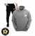Conjunto de Moletom Nike - (Blusa cinza e calça preta)