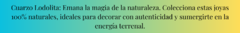 Banner de la categoría Cuarzo lodolita o Cuarzo chamánico