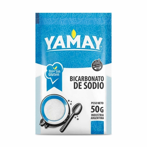 BICARBONATO DE SODIO SIN TACC x 50GR. YAMAY