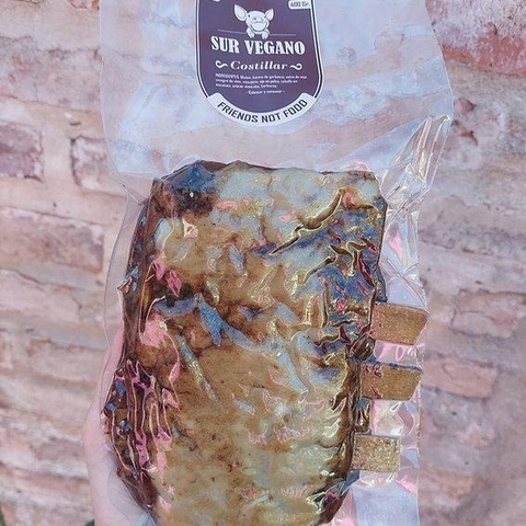 COSTILLAR DE SEITÁN BBQ VEGANO 250GR. SUR VEGANO