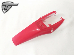 Rabeta (paralama traseiro) vermelha para mini moto Force 49
