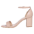 Sandália Liz Nude Salto Bloco