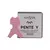 PENTE Y MASTER ROSA/TRANSPARENTE QUADRADO 1CM 10UN -