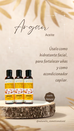 Aceite Puro Vegetal de Argan - comprar online