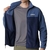 JAQUETA FLEECE STEENS MOUNTAIN FULL ZIP DARK BLUE - Pesca Sem Limites 