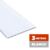 Cielorraso PVC - Machimbre - 10mm espesor - 20 cm ancho - Blanco - 3m