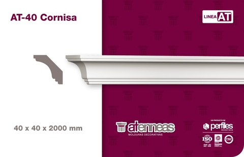 Moldura Decorativa - tira de 2m - AT40