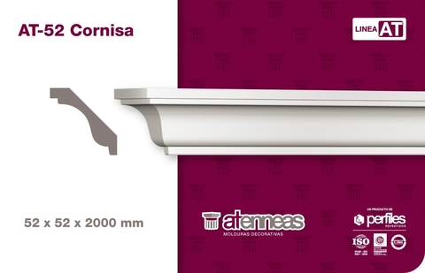 Moldura Decorativa - tira de 2m - AT52