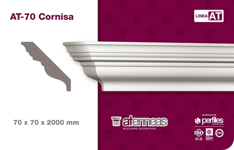 Moldura Decorativa - tira de 2m - AT70