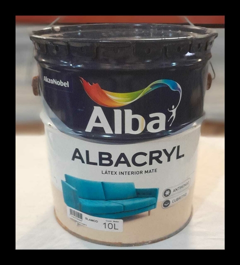 Albacryl - Latex interior Mate - 10 litros