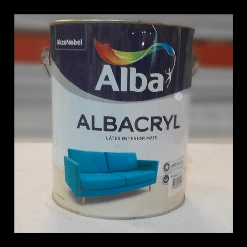 Albacryl - Latex interior Mate - 4 litros