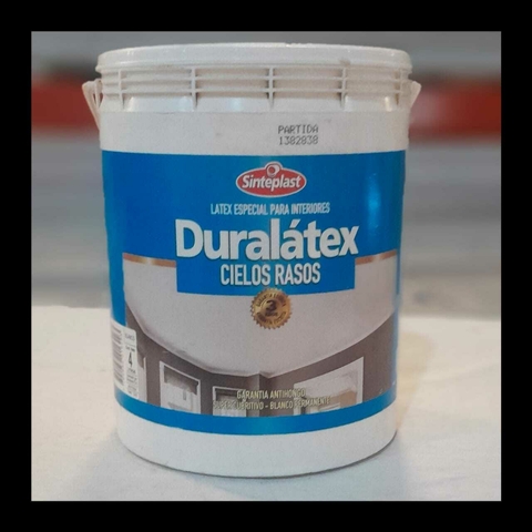 Cielorraso Sinteplast - Duralatex - 4 litros