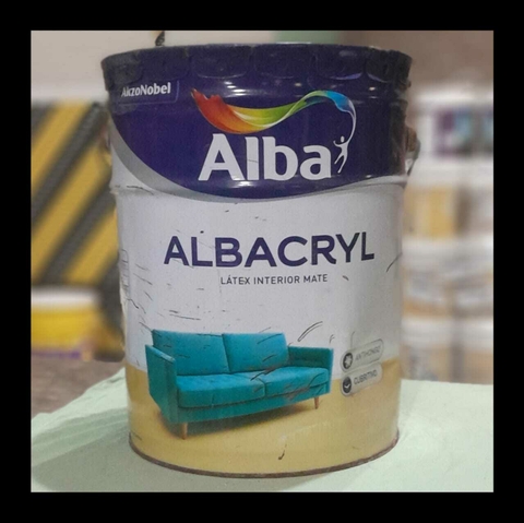 Albacryl - Latex interior Mate - 20 litros