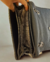 Bolsa preta de ombro em matelassê - loja online