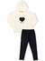 conjunto de moletom-coração black - Colmeia Baby e Kids