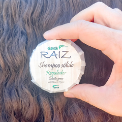 SHAMPOO SÓLIDO regulador - Esencia cosmética natural y artesanal