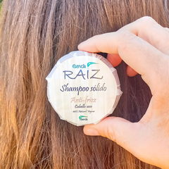 SHAMPOO SÓLIDO anti frizz - Esencia cosmética natural y artesanal